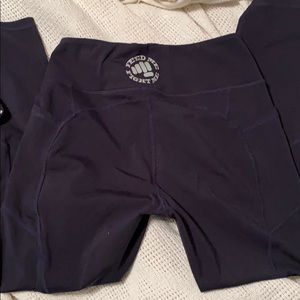 Size large Feed Me Fight Me Leggings